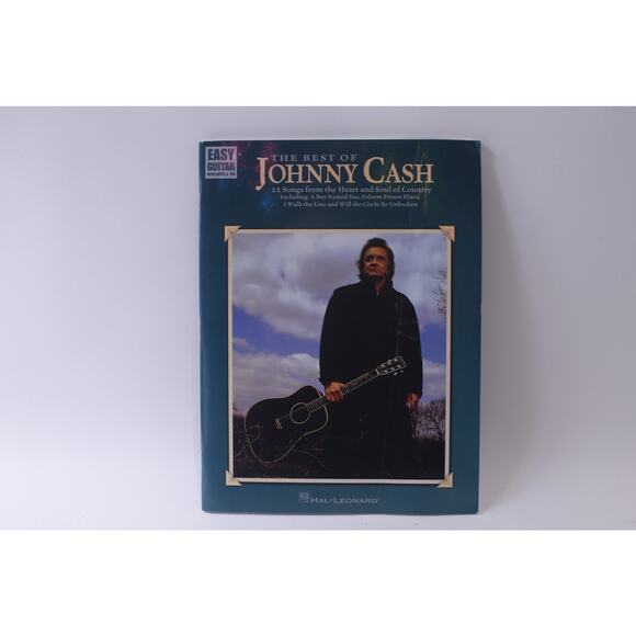 The Best of Johnny Cash, Sheet Music, Book, Easy Guitar, ~ 241211-WH M-17-02 - Picture 1 of 4